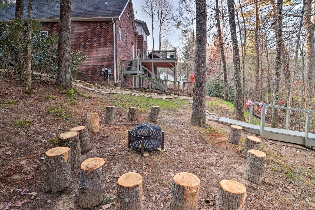 Private Hendersonville Hideaway With Fire Pit! Buitenkant foto